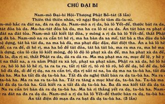 Ý nghĩa chú đại bi